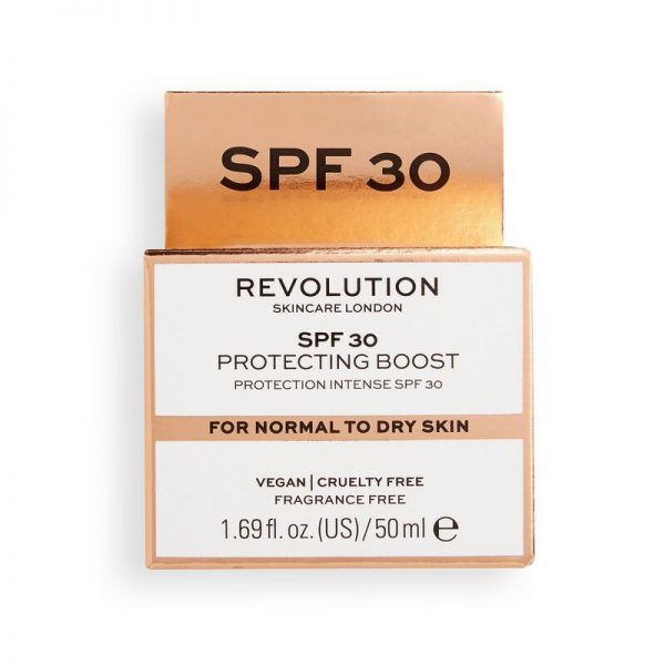 بسته بندی ضد آفتاب رولوشن SPF30 پوست نرمال تا خشک 50 میل لیتر