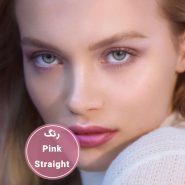 تست رنگ Pink-Straight رژلب مدادی مارک جیکوبز Marc Jacobs مدل لیپ کرایون