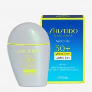 بسته بندی بی بی کرم اسپورت شیسیدو Shiseido حاوی SPF50 حجم 30 میلی لیتر